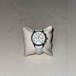 Micheal Kors watch- White leather band